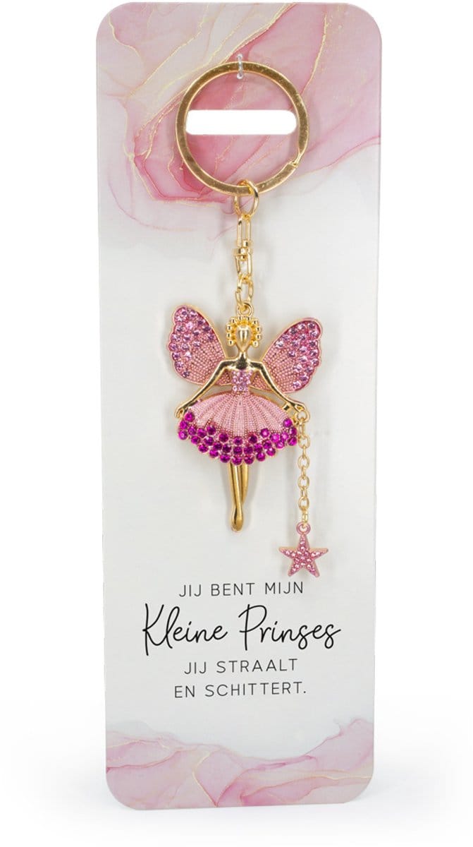 Engel Sleutelhanger "Prinses"
