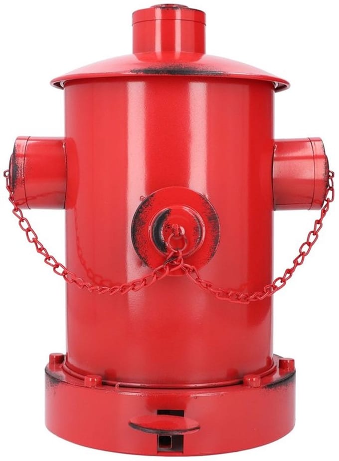 Dailygoody Brandkraan Prullenbak Cosensi Retro