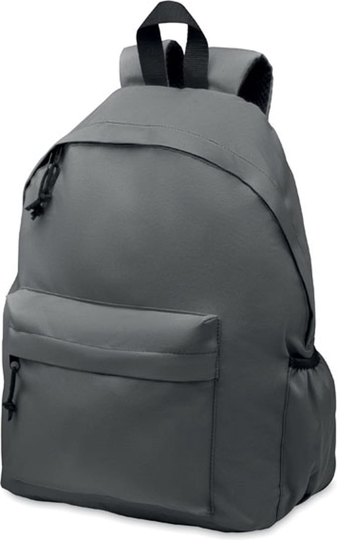 Basic rugzak - Rugtas - Schooltas - Gymtas - Duurzaam - 40 x 30 cm - RPET - Grijs