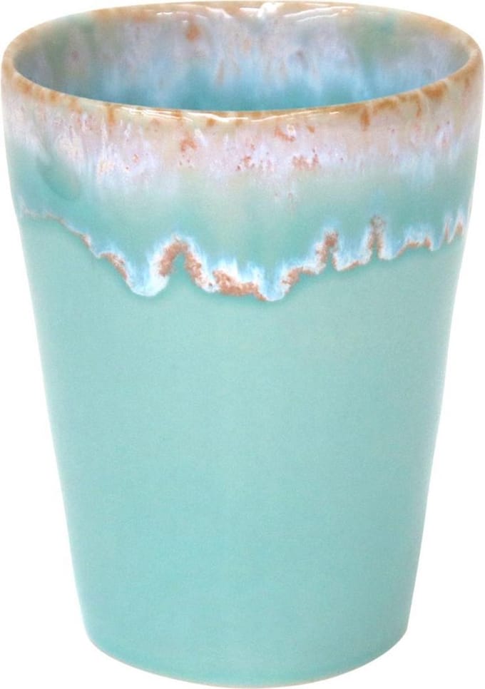 Costa Nova & Casafina - Latte Macchiato-kop 'Grespresso' (Aqua, 0.38L)