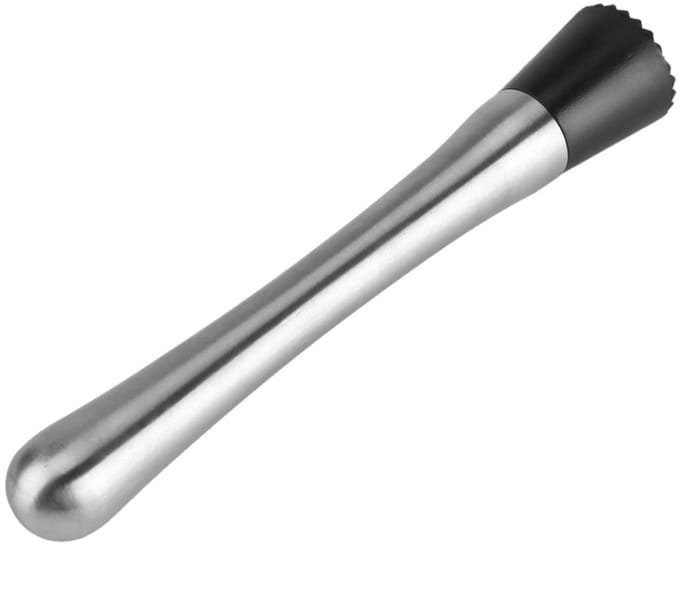Dailygoods- Cocktail Muddler RVS - Barman Tool - Fruit Mixer - Munt Crushen - Mojito's - Lichtgewicht Ontwerp - Mixing Tool