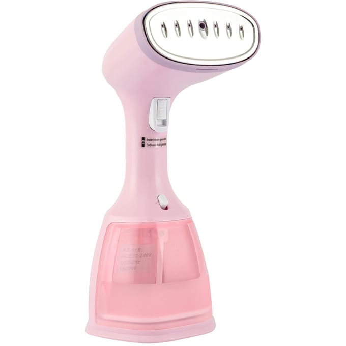 1500W draagbare draagbare kledingstomer Klerenstomer 3 stoommodi met 350ML groot afneembaar EU Plug roze