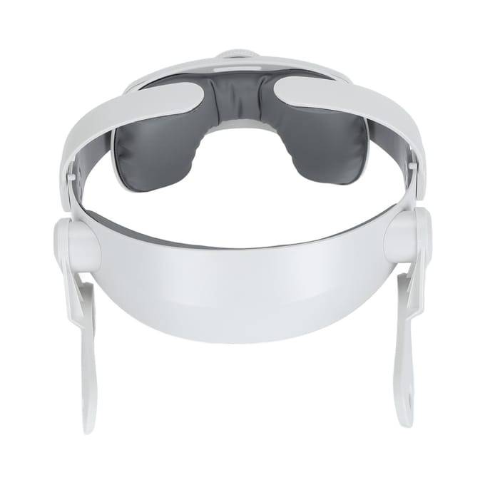 Sangle de tête VR Réglable Poids d'équilibre Bandeau de protection pour casque VR avec coussin de tête white