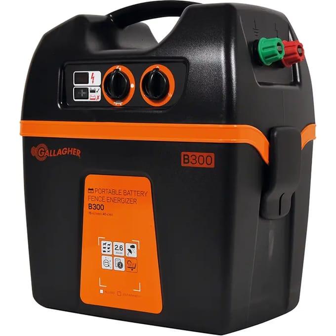 Gallagher B300 Batterij-apparaat (12V) - Voor duurzame oplossingen