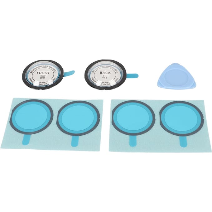 Dubbele Lensbeschermers Stofdicht Krasbestendig PC Plakkerige Lensbeschermerset voor ONE X3 white