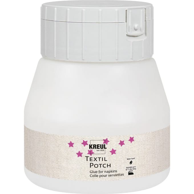 KREUL Servetten Textiel Vernis & Lijm, 250 ml