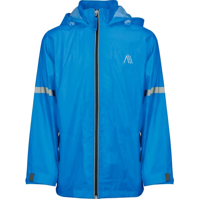 Ralka Regenpak Waterdicht & Ademend - Kind - Reflectie - Blauw - Maat 152