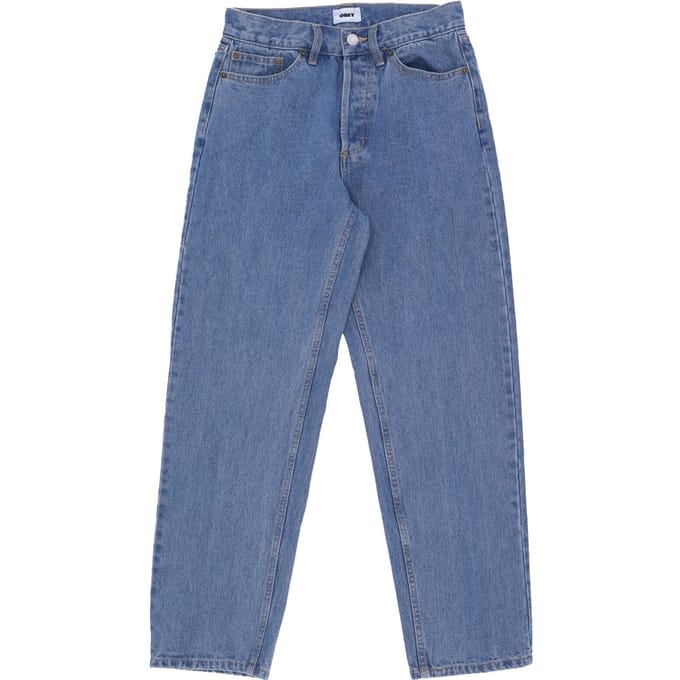 Hardwork denim lichtindigo herenjeans