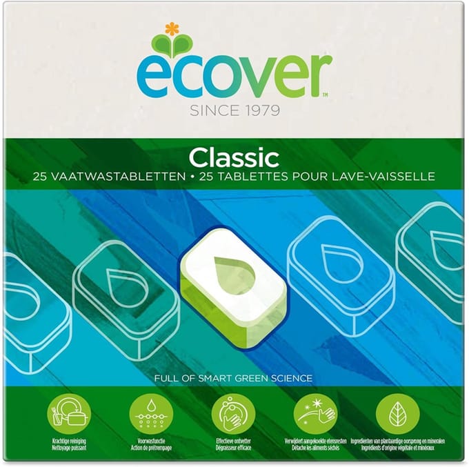 Ecover - Classic - Vaatwastabletten - 25 Stuks