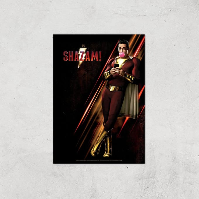 DC Shazam! Giclee Art Print - A2 - Print Only