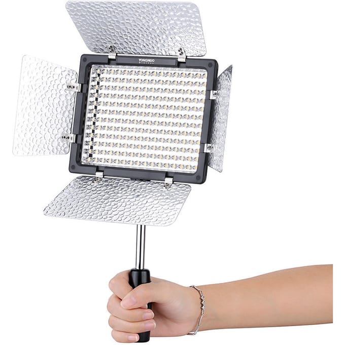 Yongnuo Pro YN160 III 192 LED's Video Studio Fotografie Lichtlamp Verstelbare kleurtemperatuur white