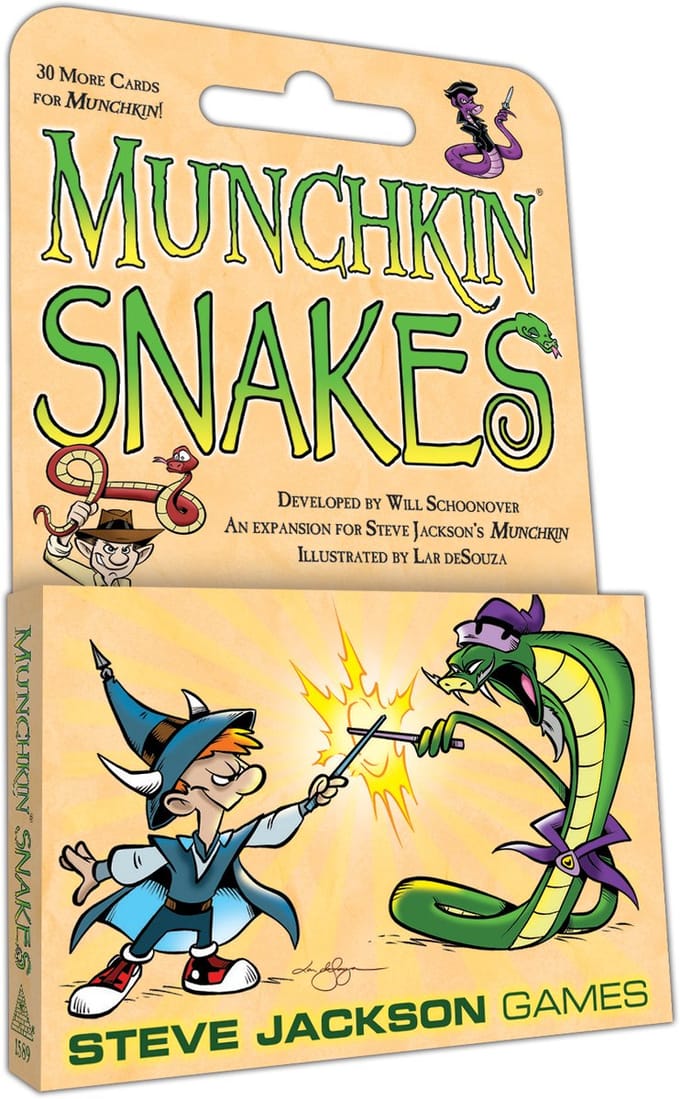 Munchkin Snakes - Uitbreiding - Engelstalig - Steve Jackson Games