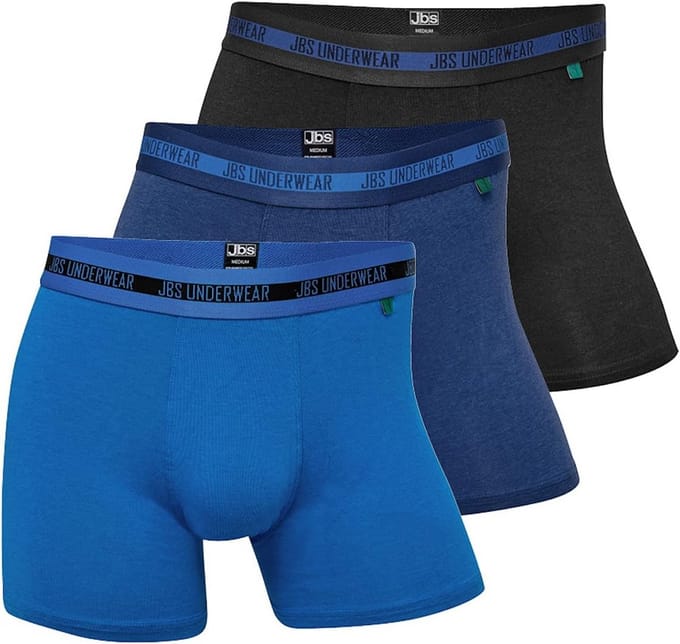 3-Pack Heren Boxershorts Bamboe Comfortabele en Zachte Onderbroek