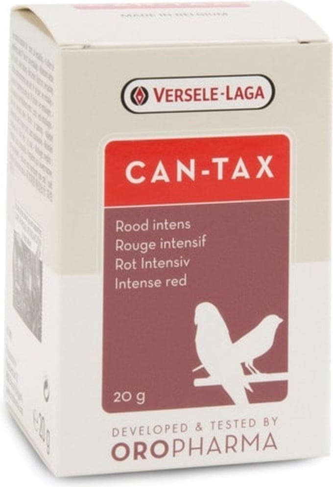 Can-Tax Rode Kleurstof 20 gram - Supplementen - Vogelvoer - Kleurbevordering