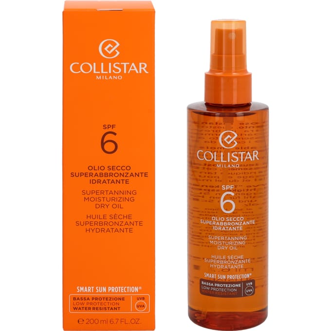 Collistar Sun Protection Supertanning Dry Oil Zelfbruiners Dames 200 ml