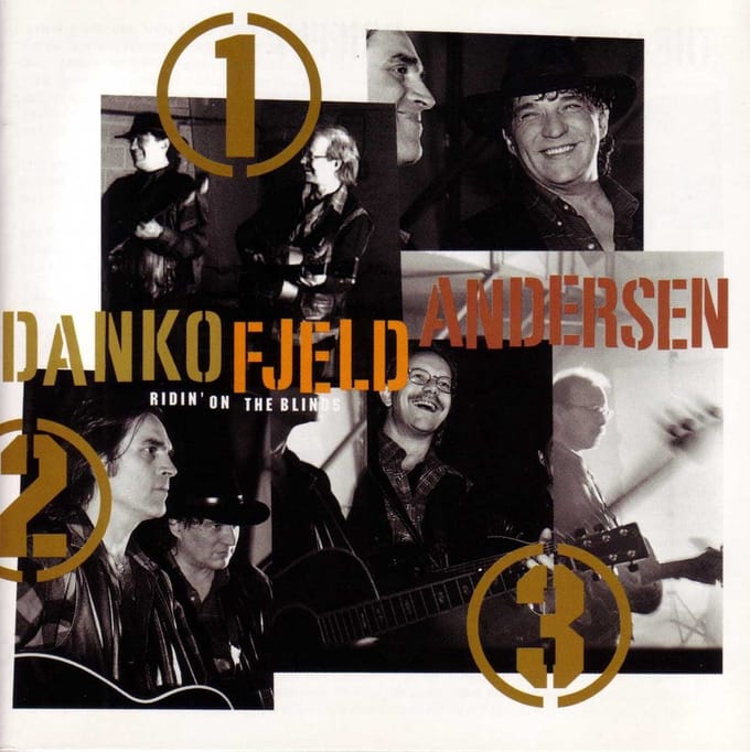 Rick Danko & Eric Andersen Jonas Fjeld - Ridin' On The Blinds (CD)