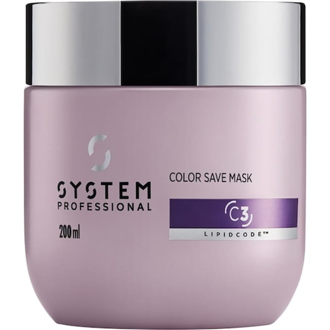 System Professional Lipid Code Color Save Masker C3 Conditioner voor gekleurd haar Dames 200 ml