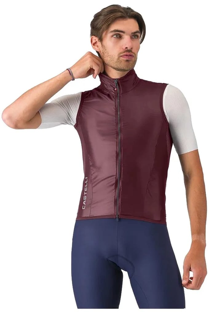 Castelli Aria 2 Gilet Rood L Man