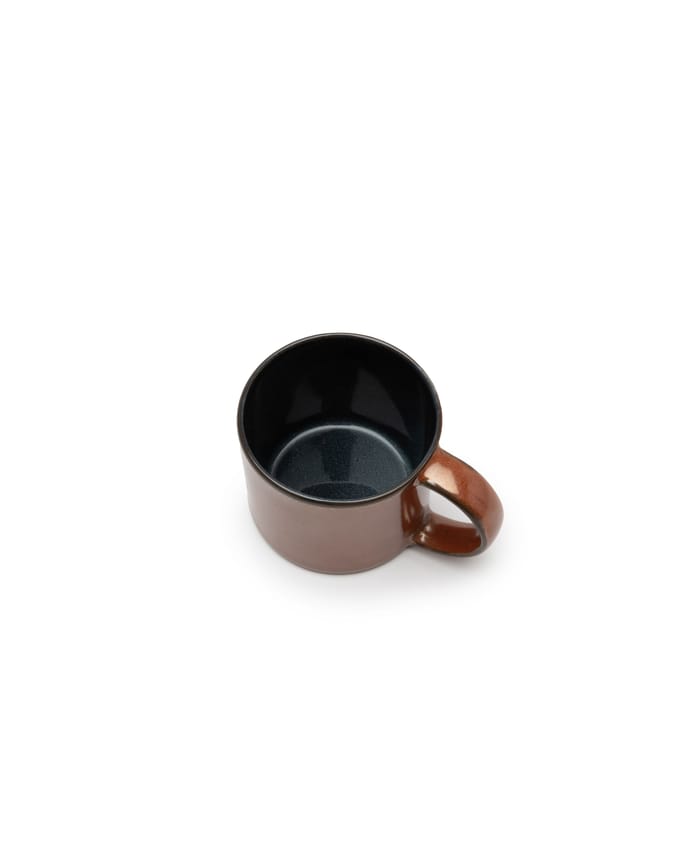Serax - Terres De Rêve Espressokopje - donkerblauw/roest - rood