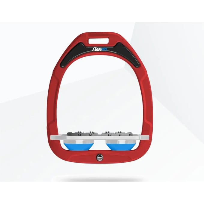 Plat Ultra Grip Steigerschijven Rood/Grijs/Blauw Flex-On Green Composite