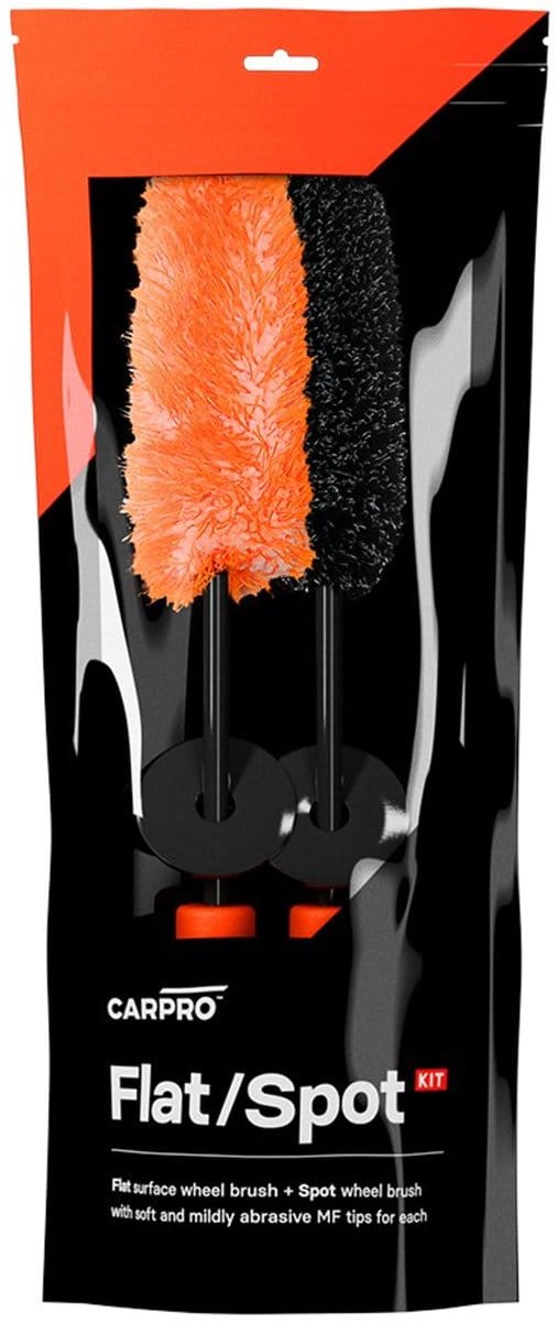 CarPro Flat/Spot Wheel Brush Set