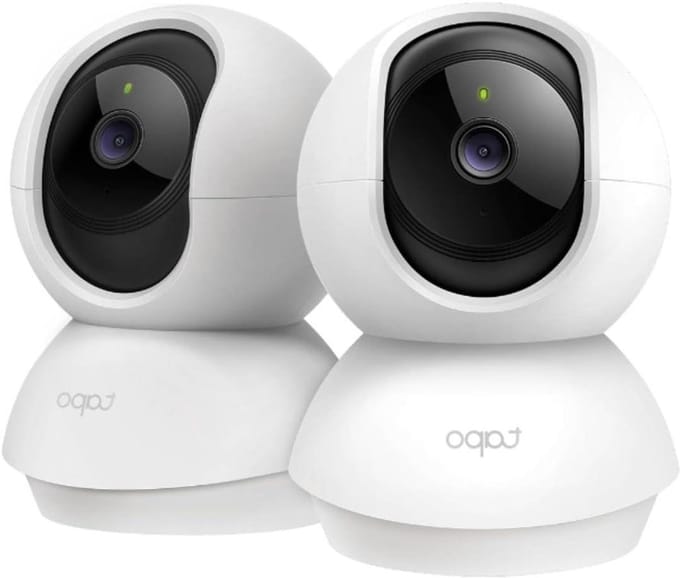 Bewakingscamera Set - IP Camera Dome - Huis Beveiligen - 2K Ultra Scherpe Lens - 2 Stuks - Wit