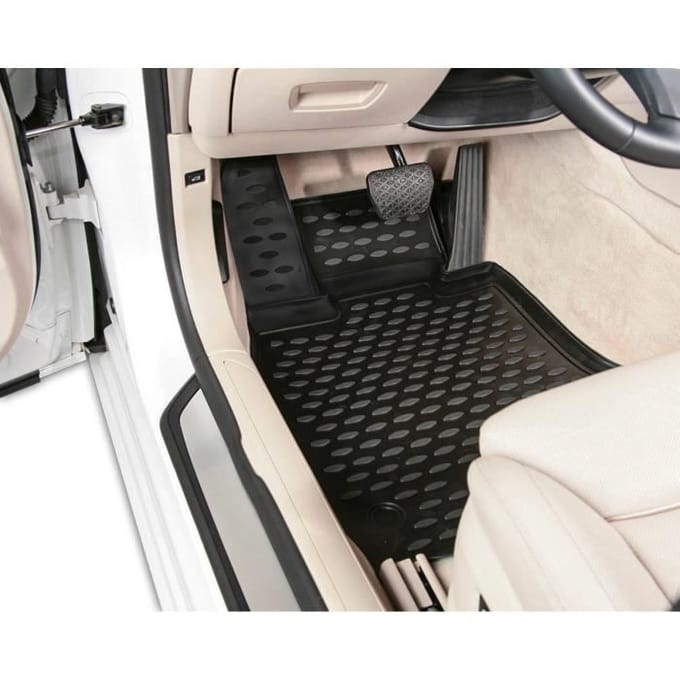 J&J AUTOMOTIVE | Tapis De Sol En Caoutchouc 3D Exclusive Pour Citroën C1 2005-2014 noir
