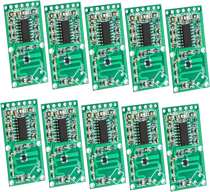 10 Stuks Bewegingssensor Module voor Microwave Radar Detectie