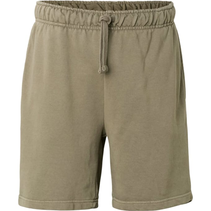 Urban Classics - Heavy Washed Korte broek - M - Olijfgroen
