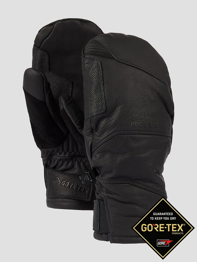 Burton ak Gore-Tex Leather Clutch Wanten zwart
