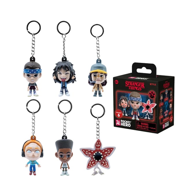 Stranger Things Sleutelhanger - YuMe Pocket Hero Blind Box - voor Geen - meerkleurig