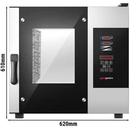 GGM Gastro Kombidämpfer - Digital - 5x GN 2/3 - inkl. Waschsystem & Temperaturfühler