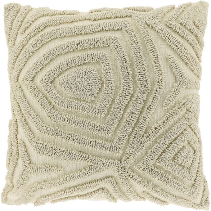 Unique Living - Sierkussen Corfu 45x45cm - Dove White