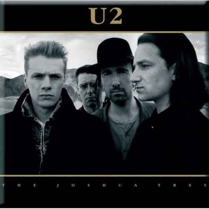 U2 - Joshua Tree - Koelkast Magneet - 7.5 x 7.5 cm