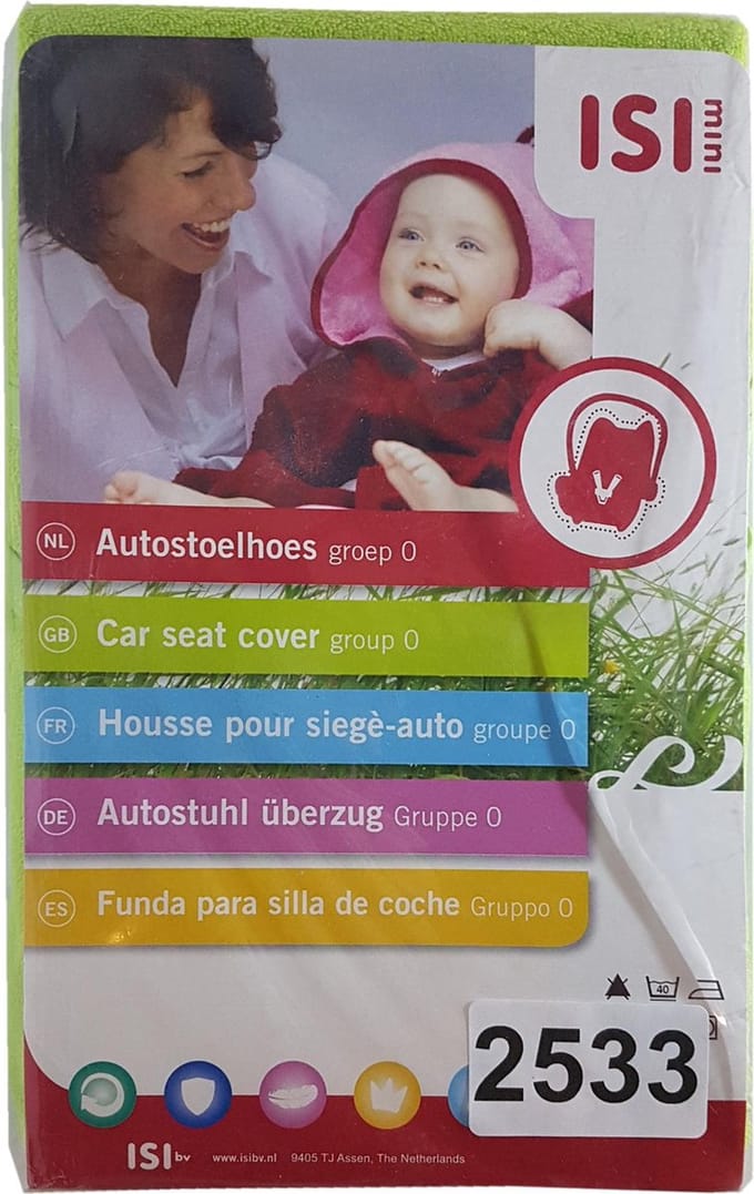 ISI Mini autostoelhoes - Groep 0 - Groen