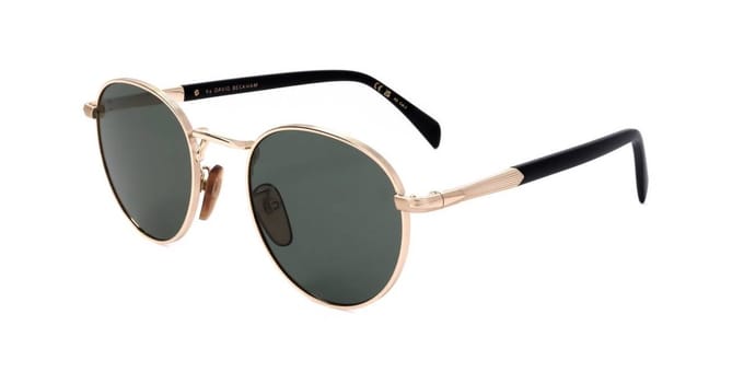David Beckham DB 1116/S Gold black 51/22/145 MAN Zonnebrillen