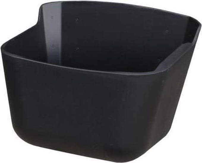 Vplast Voer/drinkbak 15 l Hoek-wand anti-mors en plug