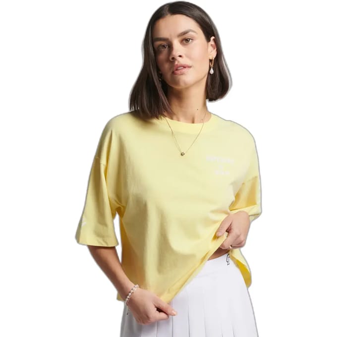 Superdry Code Core Sport T-shirt Met Korte Mouwen Groen S Vrouw