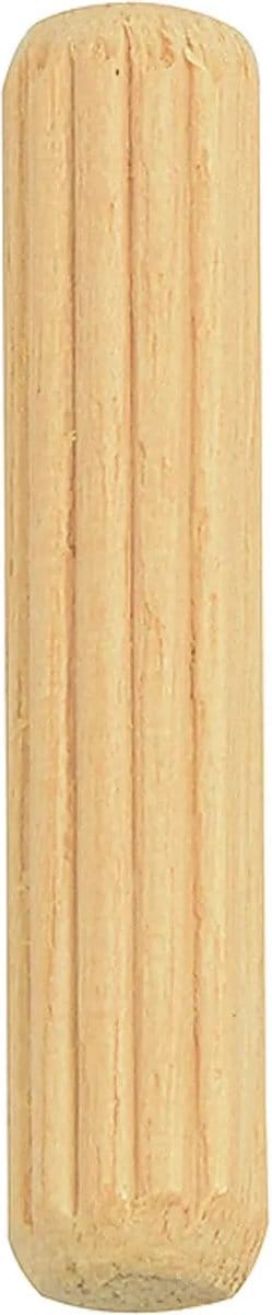 Houten Deuvel Gerilt 6x30mm 40 Stuks