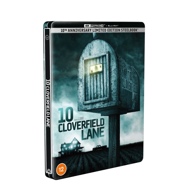 10 Cloverfield Lane - Steelbook Limited Anniversary Edition - 4K UHD + blu-ray - Import