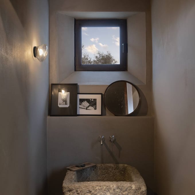Karman Agua LED wandlamp, IP44, glas helder