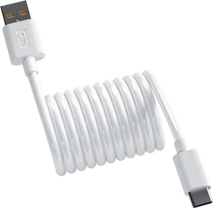 DrPhone DM Series - USB-C 2.4A Oplaad- en Datakabel - Extra Stevig - 1 Meter - Voor Smartphone en Tablet