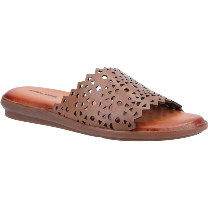Hush Puppies Dames/dames Bryony leren muiltjes (Tan)