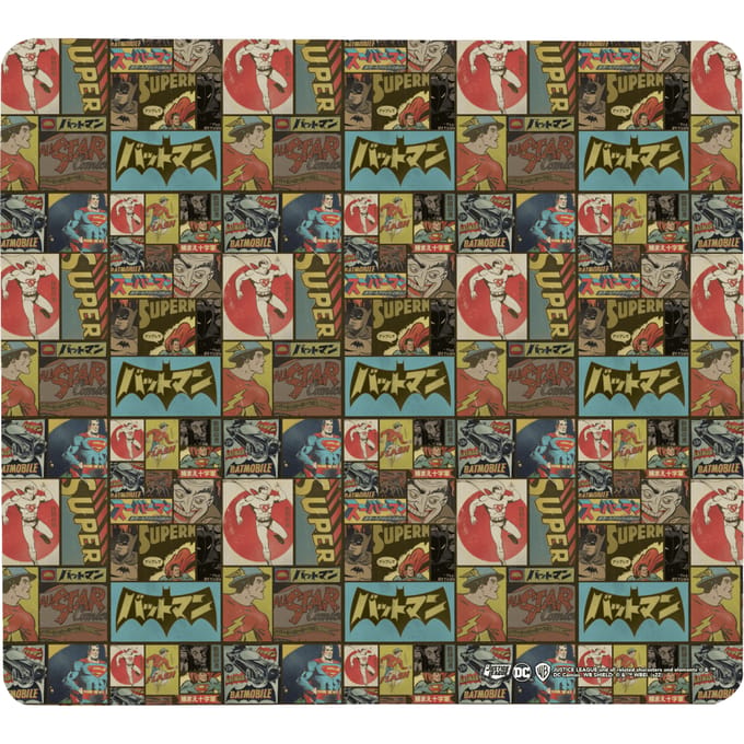 Justice League Vintage Gaming Mouse Mat - Small