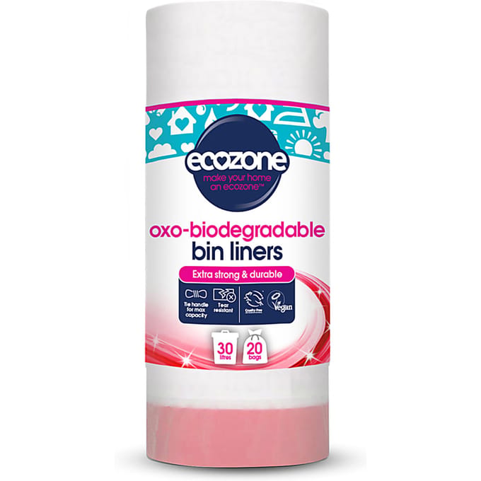 Ecozone Biologisch Afbreekbare Vuilniszakken 30L - 20 stuks