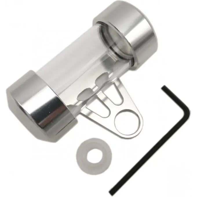 Cilindrische aluminium etikethouder Brazoline