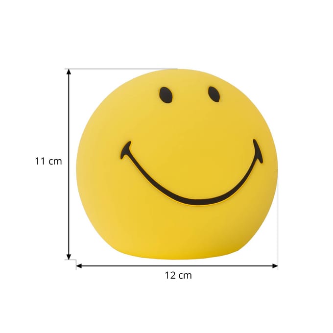 Mr Maria - Smiley® Bundle of Light - 11 cm - LED lamp - Nachtlampje - Geel