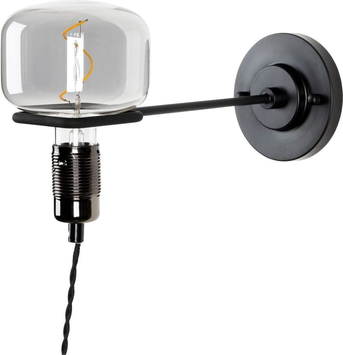 Zuiver Hazy Wandlamp - Zwart