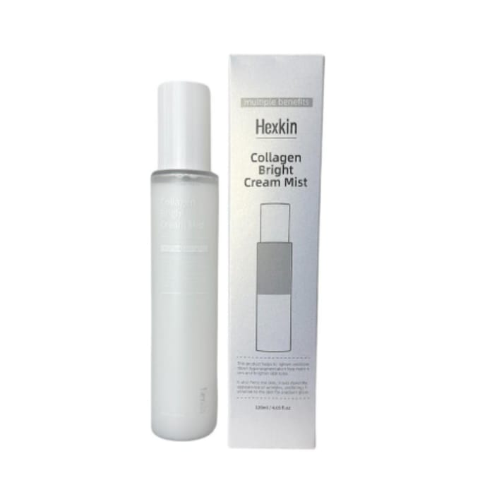 HEXKIN Mist Crème Éclaircissante au Collagène 120ml (Un paquet de 2) white