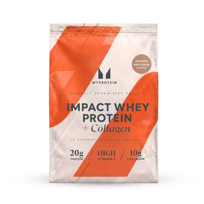 Impact Whey Protein + Collagen - 750G - 30servings - Cookies and Cream